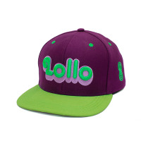 Boné 6 gomos Aba Reta Inferior Sublimada 