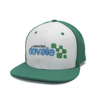 Boné 6 gomos Ilhós Aba Reta Bordado 