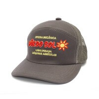 Boné Japonês c/ Tela Bordado 